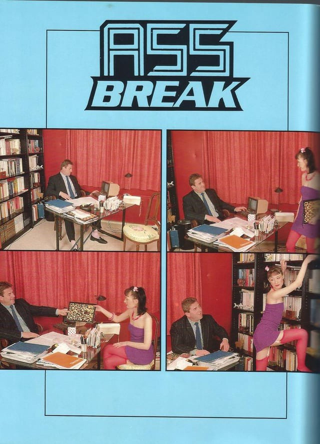 Retro Vintage Anal - Ass Break
